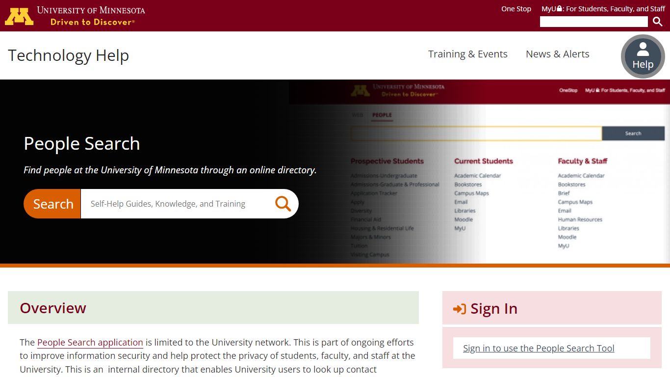 People Search | IT@UMN | The people behind the technology